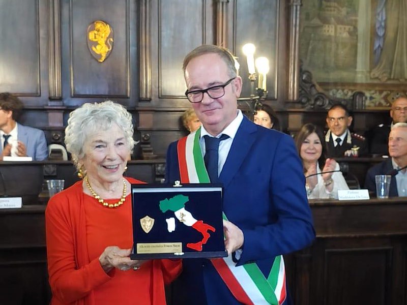 Frances Mayes è cittadina italiana